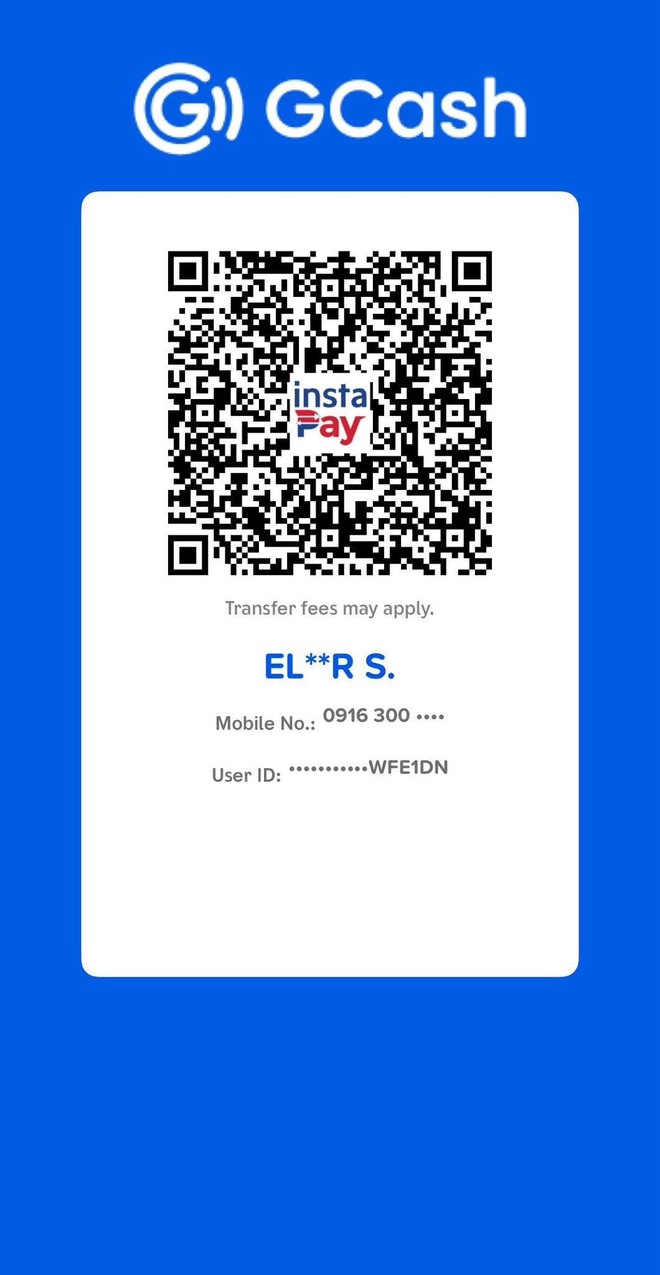 GCash InstaPay QR code